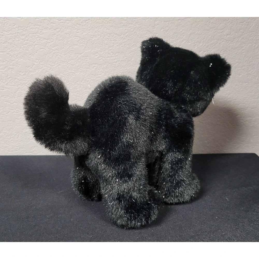 Vintage 1980s/90s Chosun International Halloween Black Cat Plush